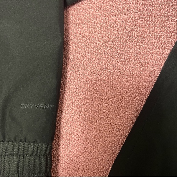 The North Face Dry Vent Women's Full Zip Hooded Jacket Size M black jacket - Picture 7 of 8